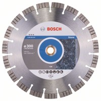 Produktbild von Bosch - Diamanttrennscheibe Best for Stone, 300 x 20,00/25,40 x 2,8 x 15mm (260