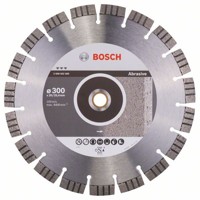 Produktbild von Bosch - Diamanttrennscheibe Best for Abrasive, 300 x 20,00/25,40 x 2,8 x 15mm