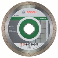 Produktbild von Bosch - Diamanttrennscheibe Standard for Ceramic ø125 x 22,23 x 1,6 x 7mm 10er-