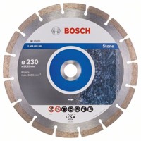 Produktbild von Bosch - Diamanttrennscheibe Standard for Stone, 230 x 22,23 x 2,3 x 10mm, 1er-P