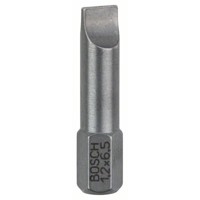 Produktbild von Bosch - Schrauberbit Extra-Hart, S 1,2 x 6,5, 25mm, 3er-Pack (2607001466)