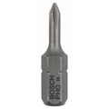 Produktbild von Bosch - Schrauberbit Extra-Hart, PH 0, 25mm, 3er-Pack (2607001506)