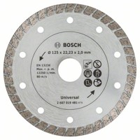 Produktbild von Bosch - Diamanttrennscheibe Turbo, Durchmesser: 125mm (2607019481)