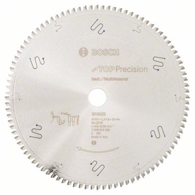 Produktbild von Bosch - Kreissägeblatt Top Precision Best for Multi Material ø305 x 30 x 2,3mm,