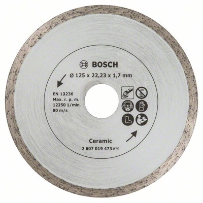 Produktbild von Bosch - Diamanttrennscheibe für Fliesen, ø125mm (2607019473)