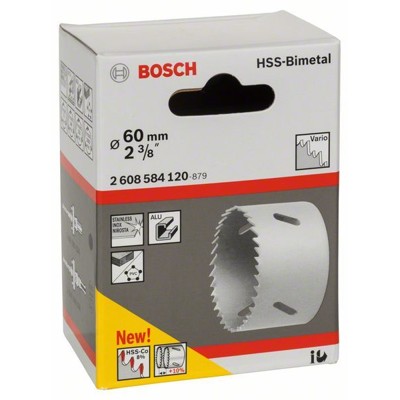 Produktbild von Bosch - Lochsäge HSS-Bimetall für Standardadapter ø60mm / 2.3/8" (2608584120)