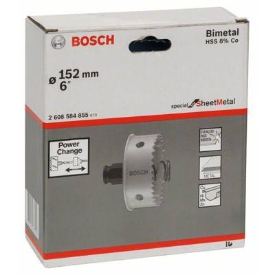 Produktbild von Bosch - Lochsäge Special Sheet Metal ø152mm / 6" (2608584855)