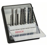 Produktbild von Bosch - 10-tlg. Stichsägeblatt-Set Wood, Robust Line, T-Schaft (2607010540)