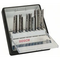 Produktbild von Bosch - 10-tlg. Stichsägeblatt-Set Metal, Robust Line, T-Schaft (2607010541)