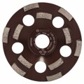 Produktbild von Bosch - Diamanttopfscheibe Expert for Abrasive, 50 g/mm, 125 x 22,23 x 4,5mm