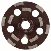 Produktbild von Bosch - Diamanttopfscheibe Expert for Abrasive, 50 g/mm, 125 x 22,23 x 4,5mm