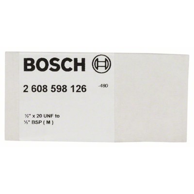 Produktbild von Bosch - Adapter für Diamantbohrkronen. Maschinenseite 1/2", Kronenseite G 1/2"