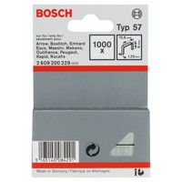 Produktbild von Bosch - Flachdrahtklammer Typ 57 10,6x1,25x6mm (2609200229)