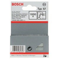 Produktbild von Bosch - Flachdrahtklammer Typ 57 10,6x1,25x8mm 1.000er-Pack (2609200230)