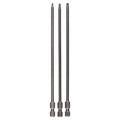 Produktbild von Bosch - Schrauberbit-Set Extra-Hart, 3-teilig, T8, T10, T15, 152 mm (2607001763