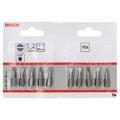 Produktbild von Bosch - Schrauberbit Extra-Hart, S 0,8 x 5,5, 25mm, 10er-Pack (2607001462)