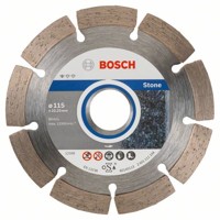 Produktbild von Bosch - Diamanttrennscheibe Standard for Stone 10er-Pack ø115x22,23x1,6x10mm