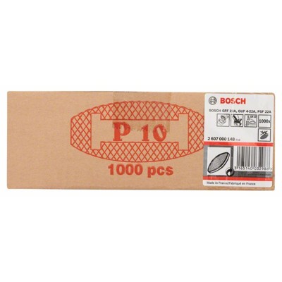 Produktbild von Bosch - Flachdübel, 55 x 19 x 4mm, GR 10, 1000er-Pack (2607000148)