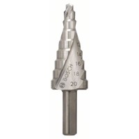 Produktbild von Bosch - Stufenbohrer HSS, 4 - 20mm, 8mm, 70,5mm, 9 Stufen (2608597519)