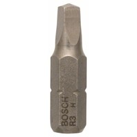 Produktbild von Bosch - Schrauberbit Extra-Hart für Innenvierkant R3x25mm 25er-Pack (2608521113