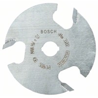 Produktbild von Bosch - Scheibennutfräser, dreischneidig, Hartmetall Schaft-ø8mm D1 50,8mm L 3m