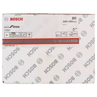 Produktbild von Bosch - Schleifhülse Y580, 100 x 285mm, 90mm, 80 (2608608Z81)