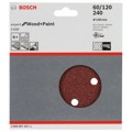 Produktbild von Bosch - Schleifblatt C430, 6er-Pack, 6 Löcher, 150mm, Körnung 60, 120, 240 (260