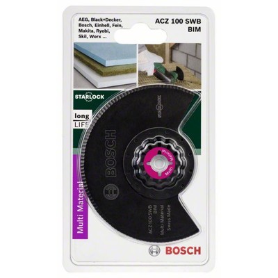 Produktbild von Bosch - BIM Segmentwellenschliffmesser ACZ 100 SWB, 100mm, DIY