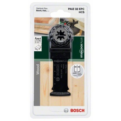 Produktbild von Bosch - HCS Tauchsägeblatt PAIZ 32 EPC, Wood, 60 x 32mm, Starlock