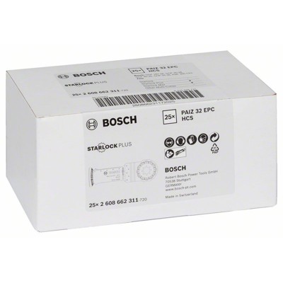 Produktbild von Bosch - C-Tec Speed HCS Tauchsägeblatt Wood,AIZ32BLC, 25 Stück (2608662311)