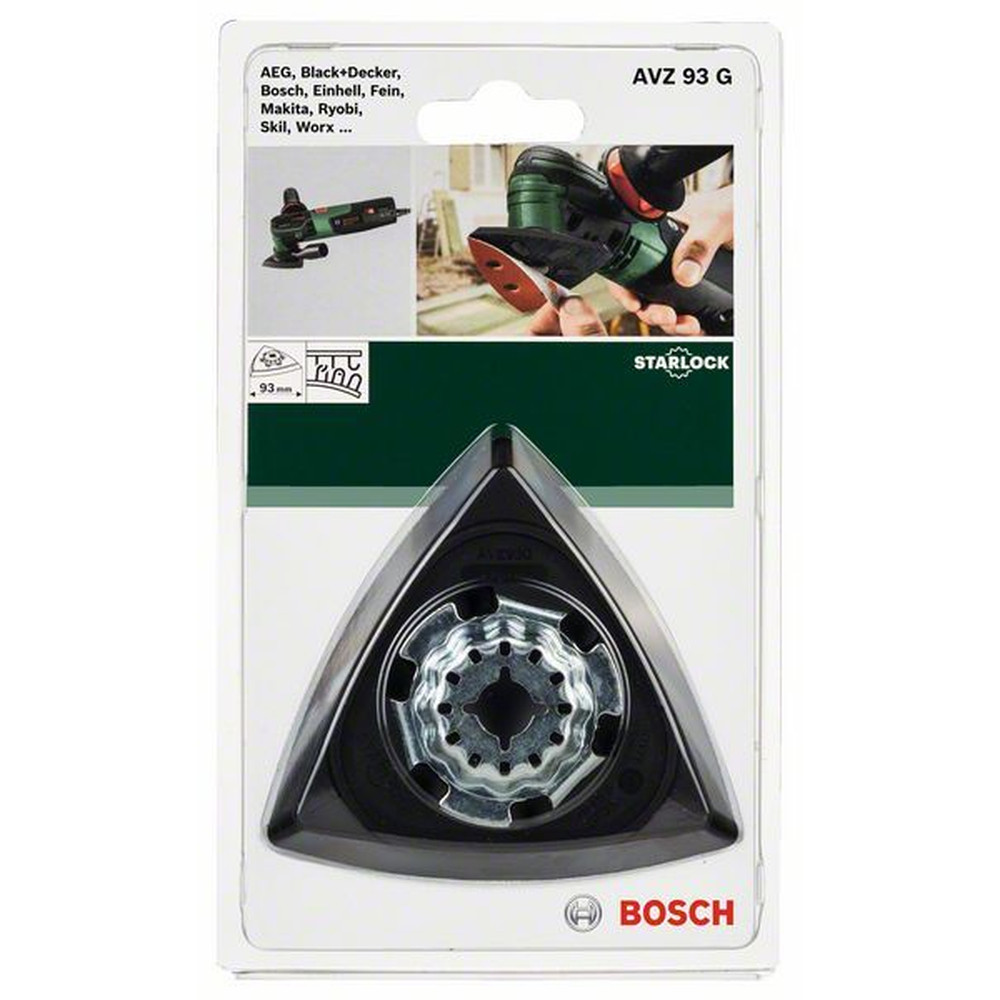 Bosch Schleifplatte Starlock AVI 93 G, 93mm, DIY Produktbild img2 L
