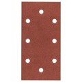 Produktbild von Bosch - Schleifblatt C430, 93 x 186mm, 2x40, 3x80, 3x120, 2x180, 8 Löcher, 10er