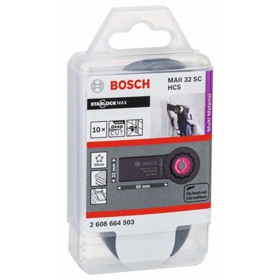 Produktbild von Bosch - HCS Universalfugenschneider MAII 32 SC, 55 x 32mm, 10er-Pack (260866450