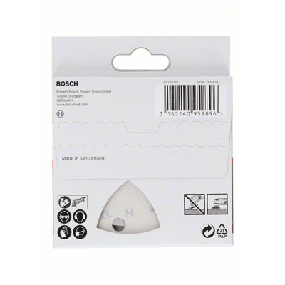 Produktbild von Bosch - Schleifblatt F460 Best for Wood and Paint, 93 mm, 180, 5er-Pack (260862