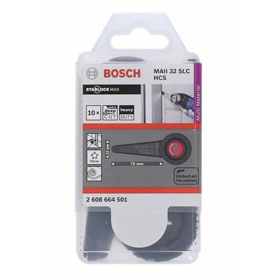 Produktbild von Bosch - HCS Universal-Fugenschneider MAII 32 SLC, 70 x 32mm, 10 Stück, Aufnahme