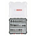 Produktbild von Bosch - 30-teiliges Fräser-Set, 8-mm-Schaft. Für Handfräsen (2607017475)