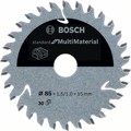 Produktbild von Bosch - Kreissägeblatt f Multi 85x1.5/1x15 Z 30 (2608837752)