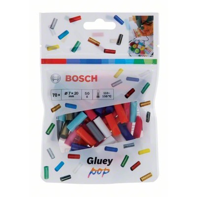 Produktbild von Bosch - Gluey-Sticks 8 POP-Farbmix