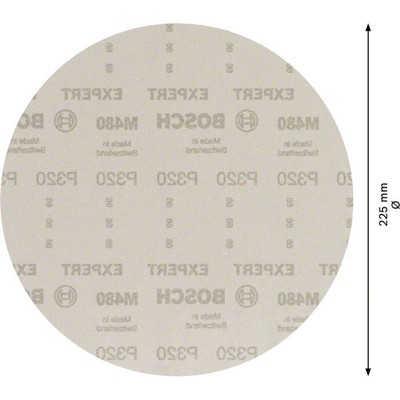 Produktbild von Bosch - EXPERT M480 Schleifnetz für Trockenbauschleifer, 225 mm, K 320, 25 Stk.