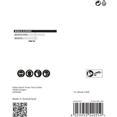 Produktbild von Bosch - EXPERT M480 Schleifnetz für Deltaschleifer, 93 mm, K 100, 5-tlg. (26089
