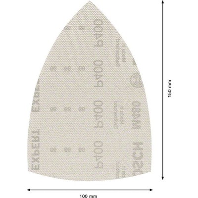 Produktbild von Bosch - EXPERT M480 Schleifnetz für Multischleifer 100 x 150 mm, K 400, 10er-Pa