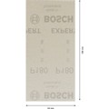 Produktbild von Bosch - EXPERT M480 Schleifnetz für Schwingschleifer, 93 x 186 mm, G 180, 50-te