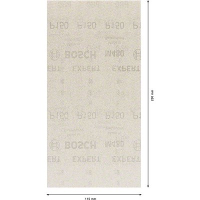 Produktbild von Bosch - EXPERT M480 Schleifnetz für Schwingschleifer, 115 x 230 mm, G 150, 10-t