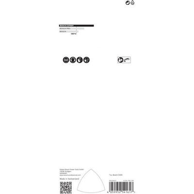 Produktbild von Bosch - EXPERT C470 Schleifpapier für Deltaschleifer, 93 mm, K 40, 5 Stück (260