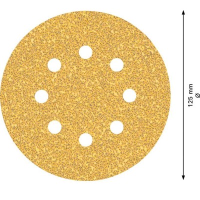 Produktbild von Bosch - EXPERT C470 Schleifpapier mit 8 Löchern für Exzenterschl., 125 mm, K 40