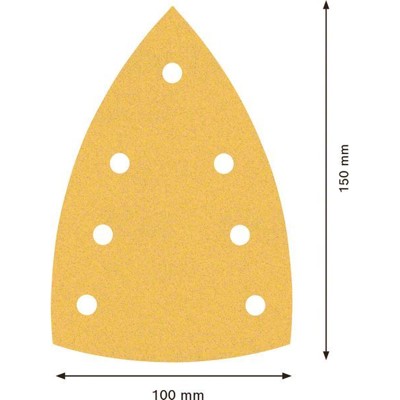 Produktbild von Bosch - EXPERT C470 Schleifpapier, 100 x 150 mm, K 120, 50 Stück (2608901643)