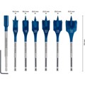 Produktbild von Bosch - EXPERT SelfCut Speed Flachfräsbohrer-Set, 16/18/20/22/25/32 mm, 7-tlg.