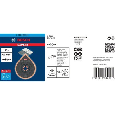 Produktbild von Bosch - HM Mörtelentferner AVZ 70 RT4, 10 Stück (2608900042)