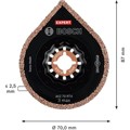 Produktbild von Bosch - HM Mörtelentferner AVZ 70 RT4, 10 Stück (2608900042)