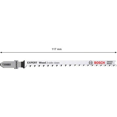 Produktbild von Bosch - Stichsägeblatt EXP T 308BO, 5er-Pack (2608900555)